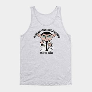 Dr Now Pray to Jesus Tank Top